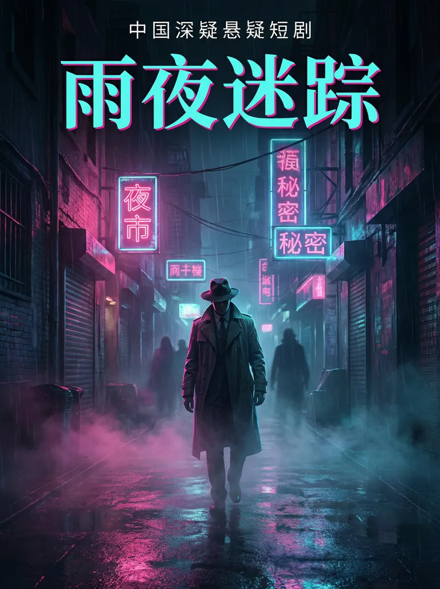 晚娘高清下载 悬疑追踪短剧 - 雨夜迷踪海报